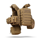 Комплект снаряжения Commando Ukrarmor Elite Tactical Assault Kit. Под 25х30 см бронеплиты. Койот - изображение 4