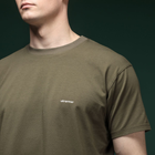 Набір футболок Basic Ukrarmor Military T-shirt. Cotton/Elastane, олива - чорний S - зображення 3