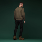 Свитшот Base Soft Ukrarmor Sweatshirt. Свободный стиль. Цвет Олива/Olive XXL - изображение 6