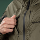 Водонепроникна куртка ветровка Ukrarmor Rainier Jacket, ranger green. Поліестер, waterproof S - зображення 5