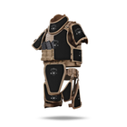 Бронекостюм ATAS (Advanced Ukrarmor Tactical Armor Suit) Level II. Клас захисту – 2. Койот. L/XL - зображення 2