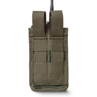 Подсумок для рации. Ukrarmor Крепление Molle. Cordura 500D. Цвет Олива 14 × 7 × 4 см - изображение 4