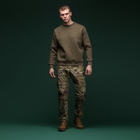 Свитшот Base Soft Ukrarmor Sweatshirt. Свободный стиль. Цвет Олива/Olive XL - изображение 2