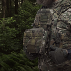 Адміністративний підсумок PRO. Ukrarmor Cordura 500D. Кріплення Molle. Мультикам 27 х 18 см - зображення 6