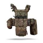 Комплект снаряжения Commando Ukrarmor Elite Tactical Assault Kit. Под 27х35.5 см бронеплиты. Мультикам - изображение 7