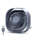 Портативный мини-вентилятор Topk K50 USB charging 360° rotating Gray