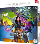 Puzzle GOOD LOOT Game Art Chronicles The Witcher Yennefer & Salvador Dali 1000 elementów (5908305247555) - obraz 2