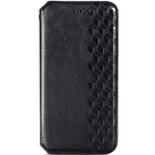 Шкіряний чохол книжка GETMAN Cubic (PU) для Xiaomi Redmi 10 Чорний