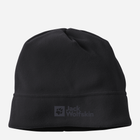 Шапка Jack Wolfskin Real Stuff Beanie 1909852_6000 One Size Чорна (4064993573732)