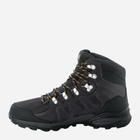 Buty trekkingowe męskie Jack Wolfskin Refugio Texapore Mid M 4049841_6357 43 Ciemnoszare (4060477907956) - obraz 3