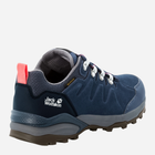 Buty sportowe trekkingowe damskie z membraną Jack Wolfskin Refugio Texapore Low W 4050821_1199 36 Granatowe (4060477908649) - obraz 4