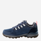 Buty sportowe trekkingowe damskie z membraną Jack Wolfskin Refugio Texapore Low W 4050821_1199 37 Granatowe (4060477908656) - obraz 3