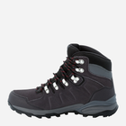 Buty trekkingowe damskie z membraną Jack Wolfskin Refugio Texapore Mid W 4050871_6157 36 Ciemnoszare (4060477909240) - obraz 4