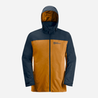 Kurtka przejściowa męska z kapturem Jack Wolfskin Taubenberg 3In1 Jkt M 1115311_M0043 L Pomarańczowy/Ciemnogranatowy (4064886310598) - obraz 3