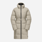 Пуховик зимовий довгий жіночий Jack Wolfskin Frozen Lake Coat W 1206132_A0029 S Бежевий (4064886314800)