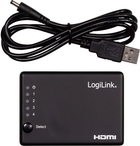 Przełącznik wideo LogiLink 4 x HDMI 4K 30 Hz (4052792062342) - obraz 5