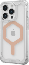 Etui Urban Armor Gear Plyo do iPhone 15 Pro Max z MagSafe Transparent/Rose Gold (840283910067) - obraz 2