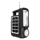 Ліхтар світлодіодний із сонячною панеллю з Bluetooth+FM+USB CL-830