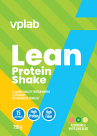 Białko VPLab Lean Protein Shake 750 g Raspberry White Chocolate (5060255354605) - obraz 3