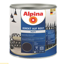 Эмаль алкидная матовая Alpina Direkt Auf RAL9005 Черная 2.5 л