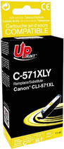 Картридж UPrint CLI-581BK XXL для Canon 11.7 мл Black (C-581XXLB) - зображення 1