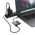 Адаптер Conceptronic Docking Station USB-C to HDMI/USB 3.0/USB-C PD 60W Grey (DONN01G) - зображення 7