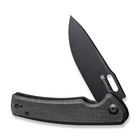 Нож Sencut Vesperon Blackwash Black Micarta (S20065-3) - изображение 4