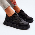 Sneakersy damskie do kostki Big Star NN274666 37 Czarne (5900714741464) - obraz 5