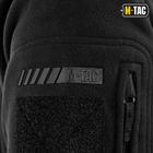 Тактическая куртка M-Tac флисовая Windblock Division Gen.II Black черная 2XL - изображение 4