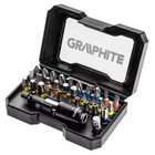 Zestaw końcówek wkrętakowych GRAPHITE 32 szt. 56H608 (5902062024459) - obraz 1