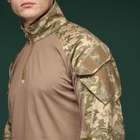 Боевая рубашка TAC-24 Ukrarmor ACS Pixel (MM-14). Army Combat Shirt. Технология Near-Infrared Reflectance S - зображення 7