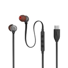 Наушники проводные JBL T310C USB-C (JBLT310CBLK) гарнитура с микрофоном черная