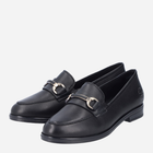 Loafersy damskie skórzane RIEKER 46262-01 41 (7.5UK) 27 cm Czarne (4061811693009) - obraz 3