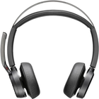 Навушники Plantronics Poly Voyager Focus 2 UC With Stand Black (213727-01) - зображення 3