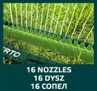 Зрошувач Verto регульований 16 отворів до 336 м2 15G770 (5902062038012) - зображення 5