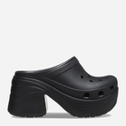 Chodaki damskie na słupku Crocs Siren Clogs 208547-BLACK 37;38 Czarne (196265461431) - obraz 1