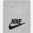 Набір чоловічих шкарпеток Nike U Nk Evryday Plus Cush Footie DN3314-063 L 3 пари Сірий (195244777044) - зображення 4