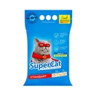 Гігієнічний деревний наповнювач Super Cat Стандарт для туалету котів, 3 кг