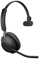 Навушники Jabra Evolve2 65 Link380c MS Mono No Charging Station Black (26599-899-999) - зображення 1