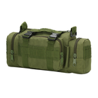 Сумка тактическая спортивная AOKALI Outdoor B04 6 л Green уличная тактическая поясная сумка - изображение 5