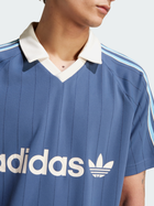 Футболка спортивна чоловіча adidas Pinstripe Jersey IU0199 S Синя (4066757717031) - зображення 4