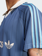 Koszulka sportowa męska adidas Pinstripe Jersey IU0199 M Niebieska (4066757713200) - obraz 5