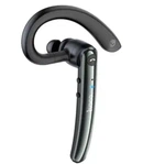 Универсальная безпроводная удобная компактная гарнитура Bluetooth Hoco S19 Metal Gray с микрофоном