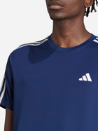 Koszulka sportowa męska Adidas Train Essentials 3-Stripes Training Tee IB8152 XXL Granatowa (4065432978187) - obraz 3