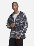 Kurtka jesienna męska Adidas Originals RYV Graphic GN3333 M Czarna (4064045667457)