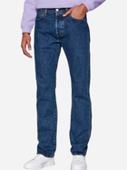 Jeansy regular fit męskie Levi's 501 Original 00501-0114 36-36 Granatowe (5412456008502)