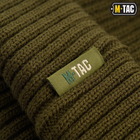 Тактична M-Tac в'язана шапка 100% акрил Dark Olive олива L/XL - зображення 5