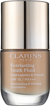 Тональний крем для обличчя Clarins Everlasting Youth Fluid 107 Beige 30 мл (3380810318739)