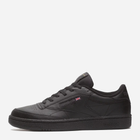 Sneakersy męskie do kostki Reebok Club C 85 100000153 42.5 Czarne (4056561029482)