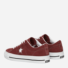 Чоловічі кеди низькі Converse One Star Pro A07893C 42.5 Бордові (194434869231) - зображення 4